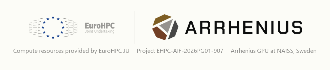 EuroHPC Joint Undertaking and Arrhenius